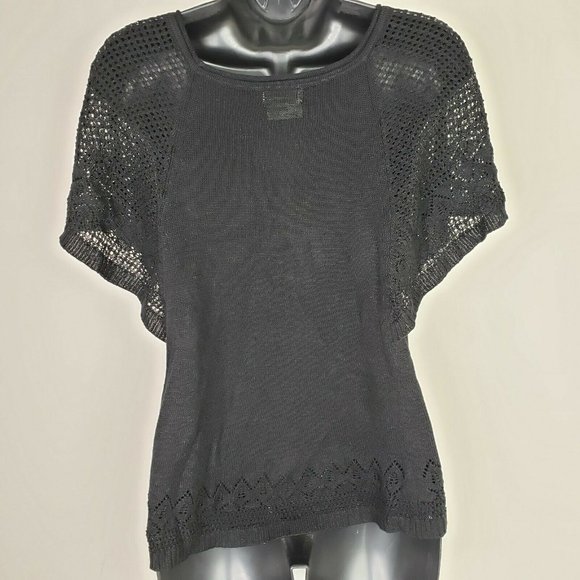 Anthropologie Meadow Rue Sweater Small Black - Picture 5 of 9